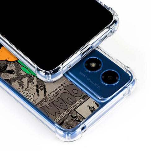 DC Comics Aquaman Classics Art Moto G 5G (2024) Clear Case